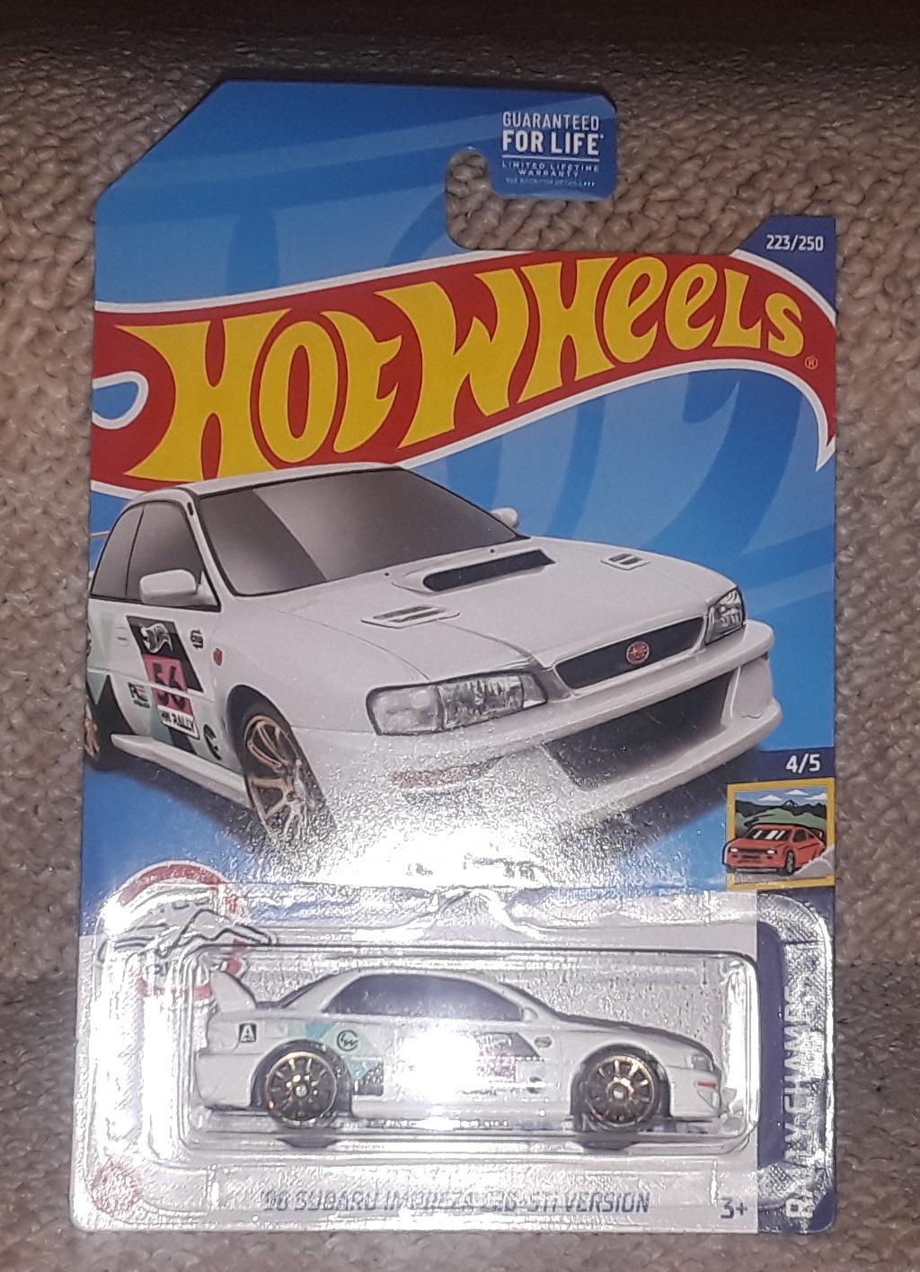 Hot Wheels '98 Subaru Impreza 22B - STi Version Treasure Hunt